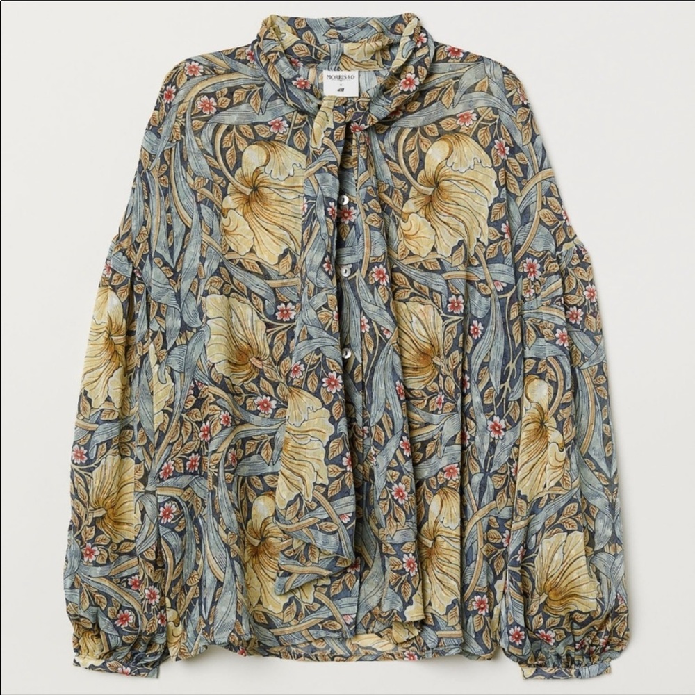 MORRIS & CO. x H&M • Pussybow Blouse